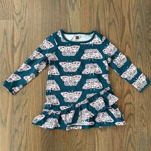 Tea Collection Butterfly Print Flutter Dress, size 2T